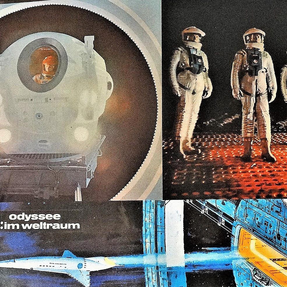 CINEMA PHOTO: 2001: A space odyssey, from 1968.