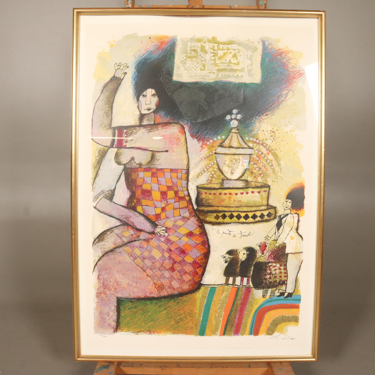 THEO TOBIASSE. LITHOGRAPHY, signed and numbered.