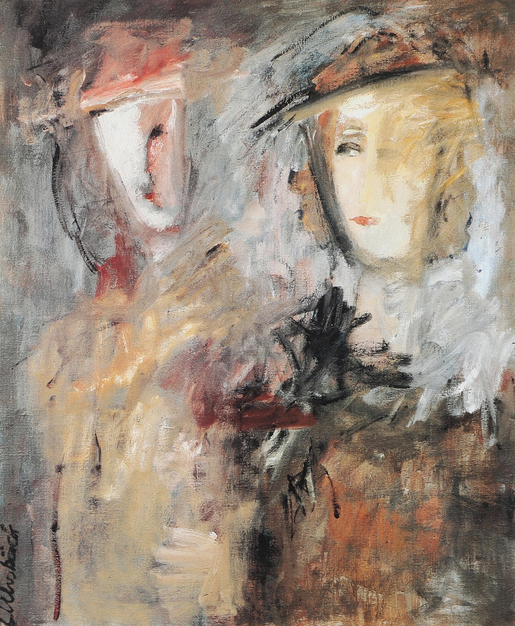 AFTER LENA ULFSBÄCK. “We”, signed print.