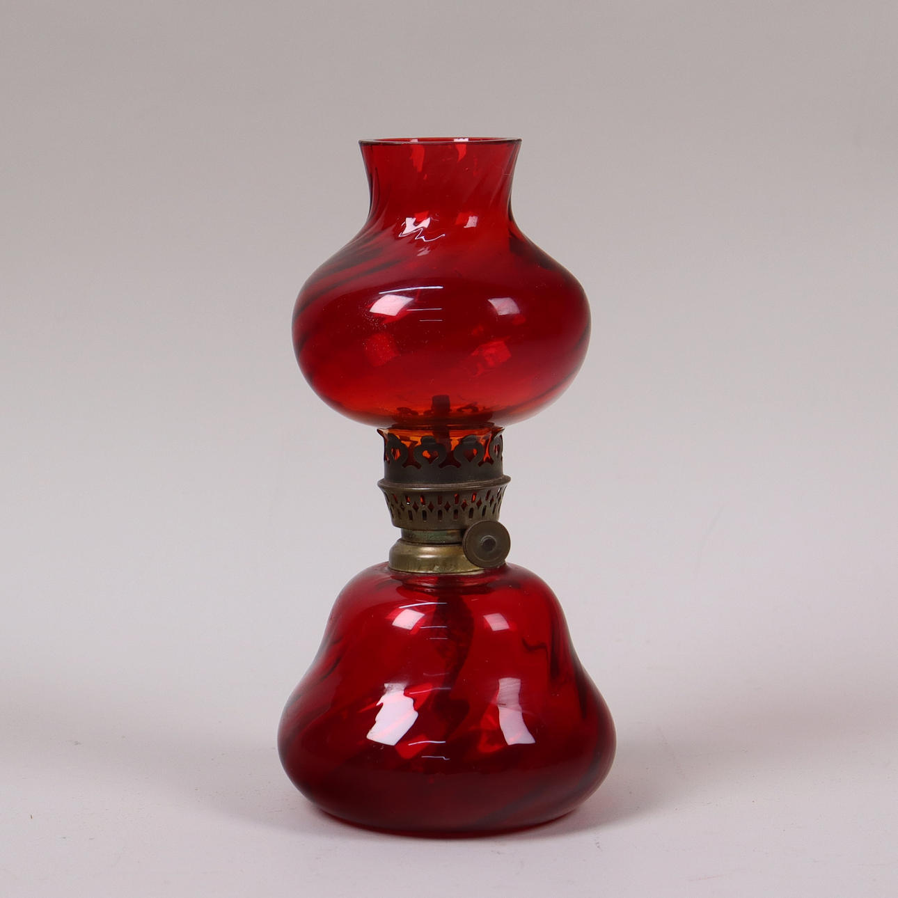 OIL LAMP, Trelleborgs Glasbruk.