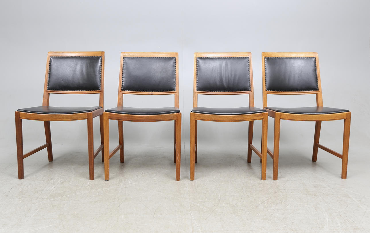 STOLAR, 4 st, Bertil Fridhagen, Bodafors, 1900-talets andra hälft.