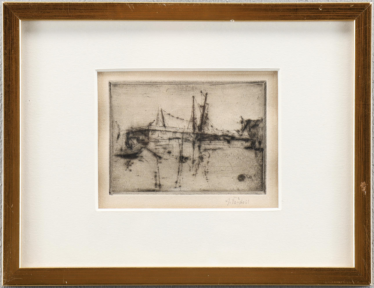 AXEL FRIDELL. “Långholmsvarvet” 1917.