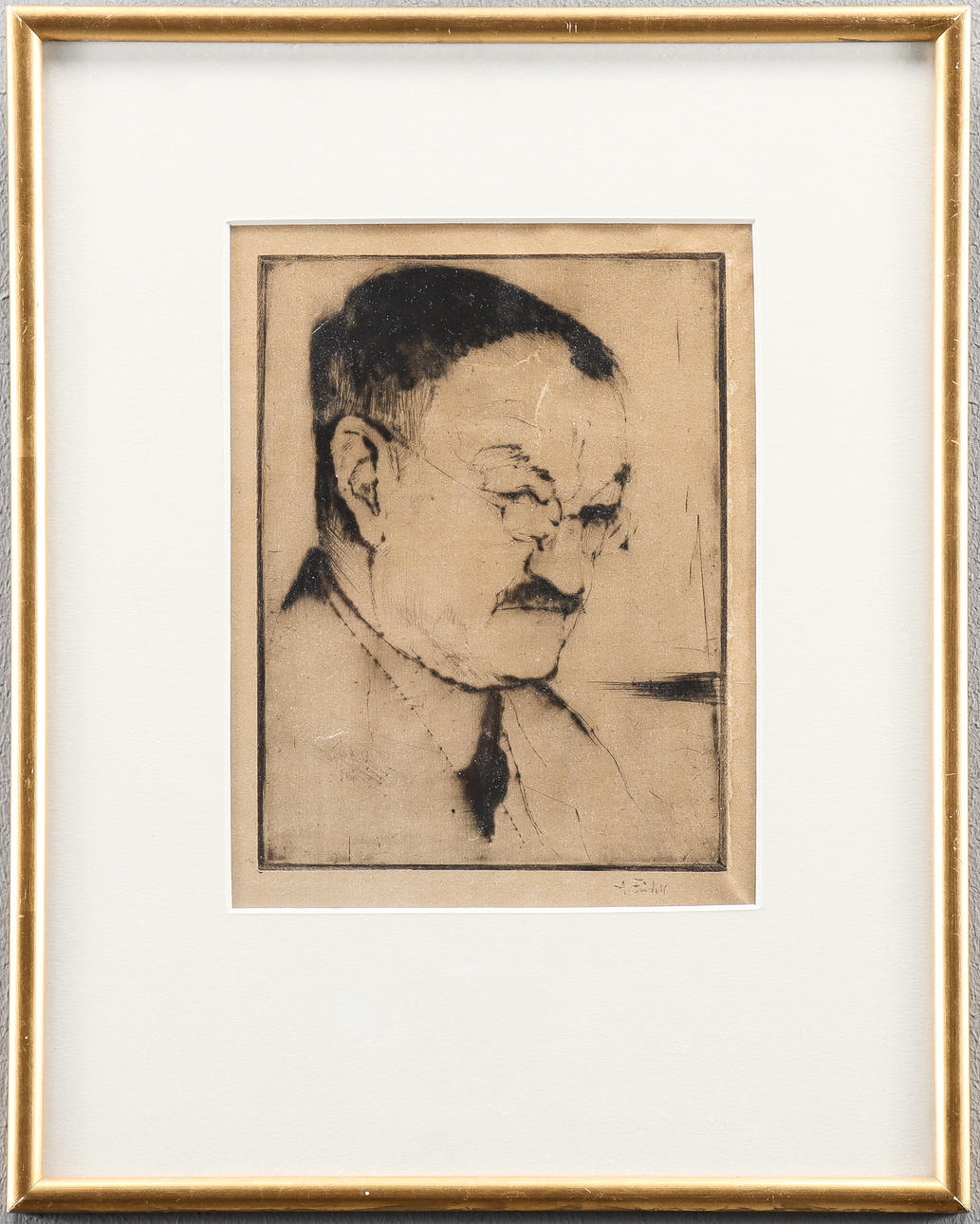 AXEL FRIDELL. Engineer Victor Hübinette, 1917.