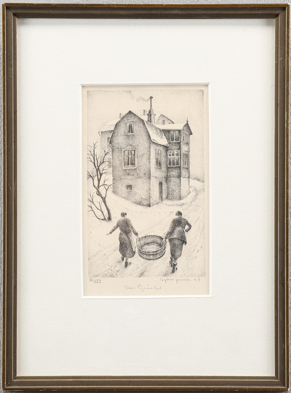 BJÖRN JONSON. “From Gröndahl”.