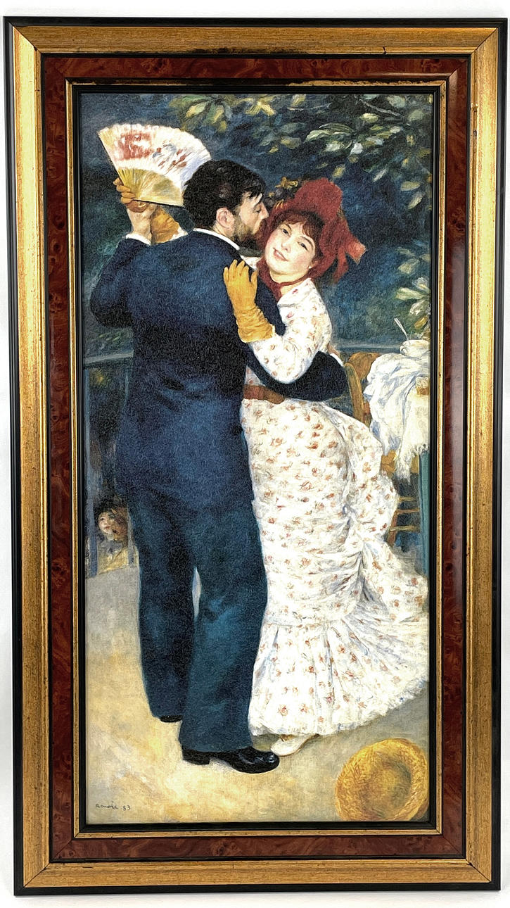 PIERRE-AUGUSTE RENOIR (1841-1919), after, reproduction, oil print