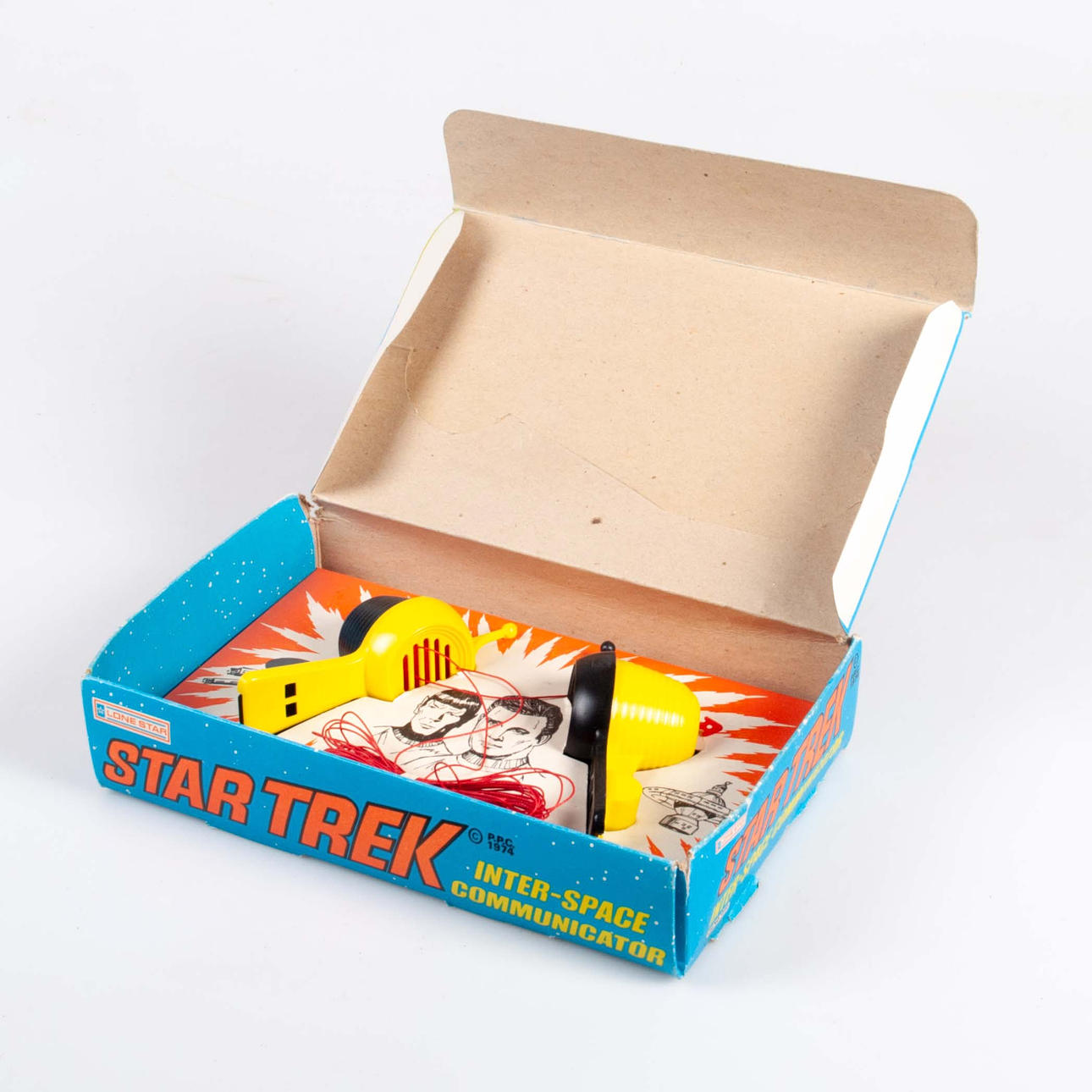 STAR TREK INTER-SPACE COMMUNICATOR - LONE STAR 70'S.
