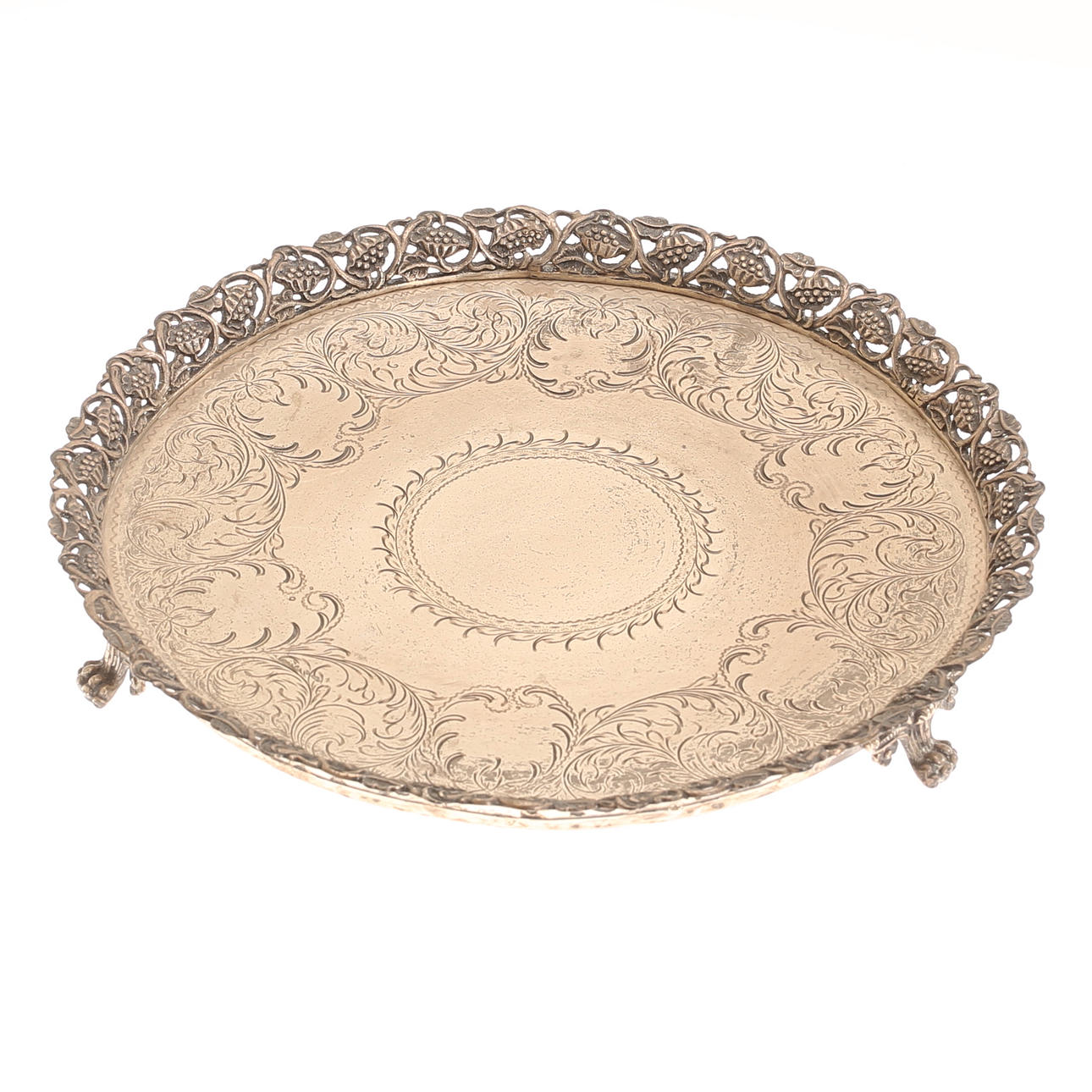 TRAY, silver, Alves Pinto, Brazil.