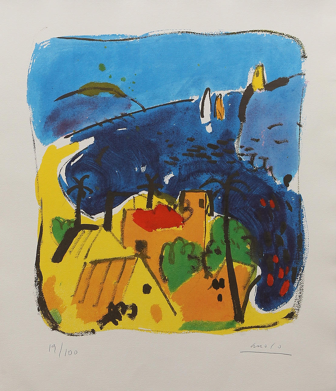 MANEL ANORO. Seaside view.