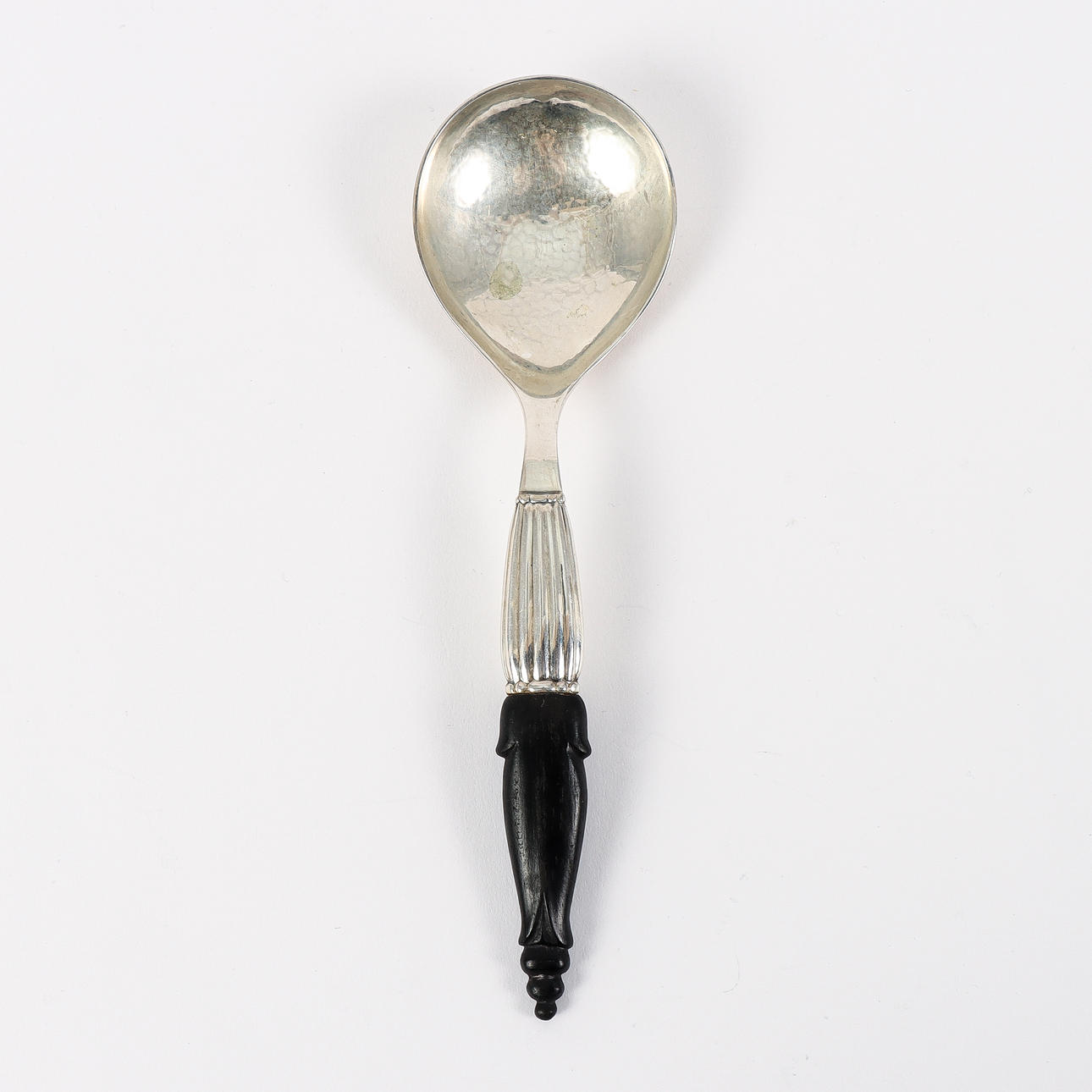 CUCHARA COMPOTT, plateada, Viktor E Johansson, Karlstad 1926, peso: 30 gramos.