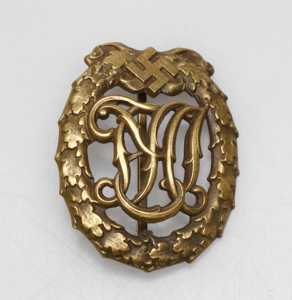 MEDALJ, DRL Sport Badge, brons, Wernstein Jena.