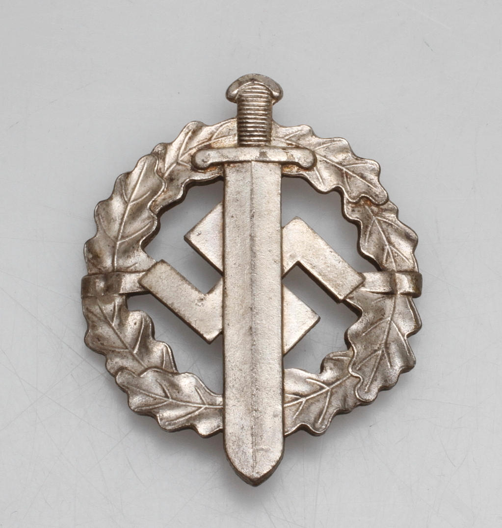 MEDALJ, SA idrott, silvermärke, W.Redo, Tyskland.