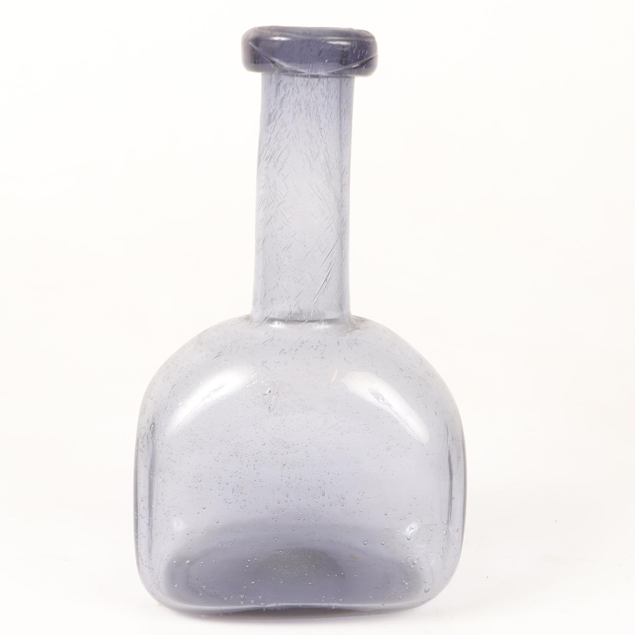 ERIK HÖGLUND. Karaffe, Glas, signiert.