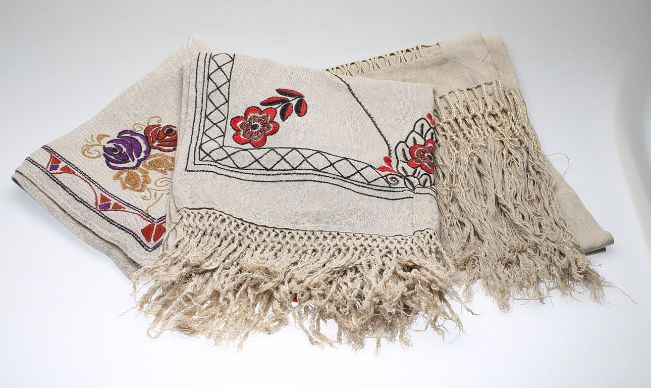 TEXTIL, 3 st, lin, Jugend, 1900-talets början.