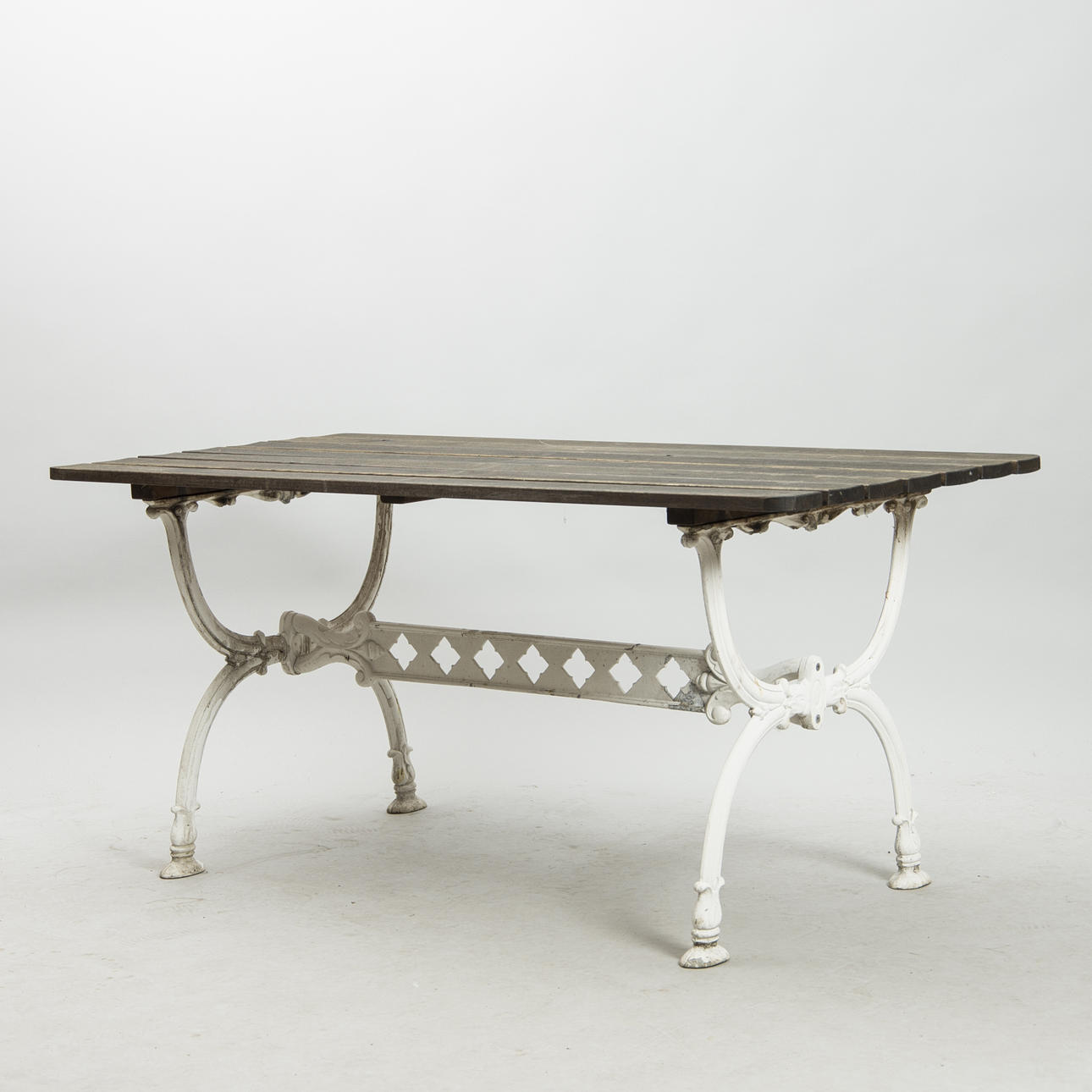 TRÄDGÅRDSBORD, aluminium/trä, Byarums Bruk.