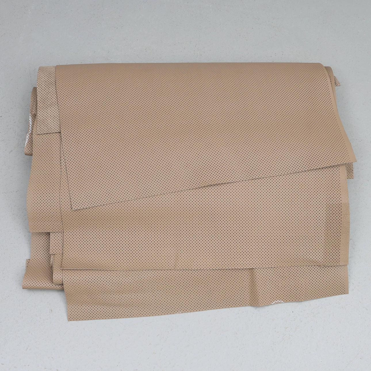 PERFORATED LEATHER, one lot, intended for cars.