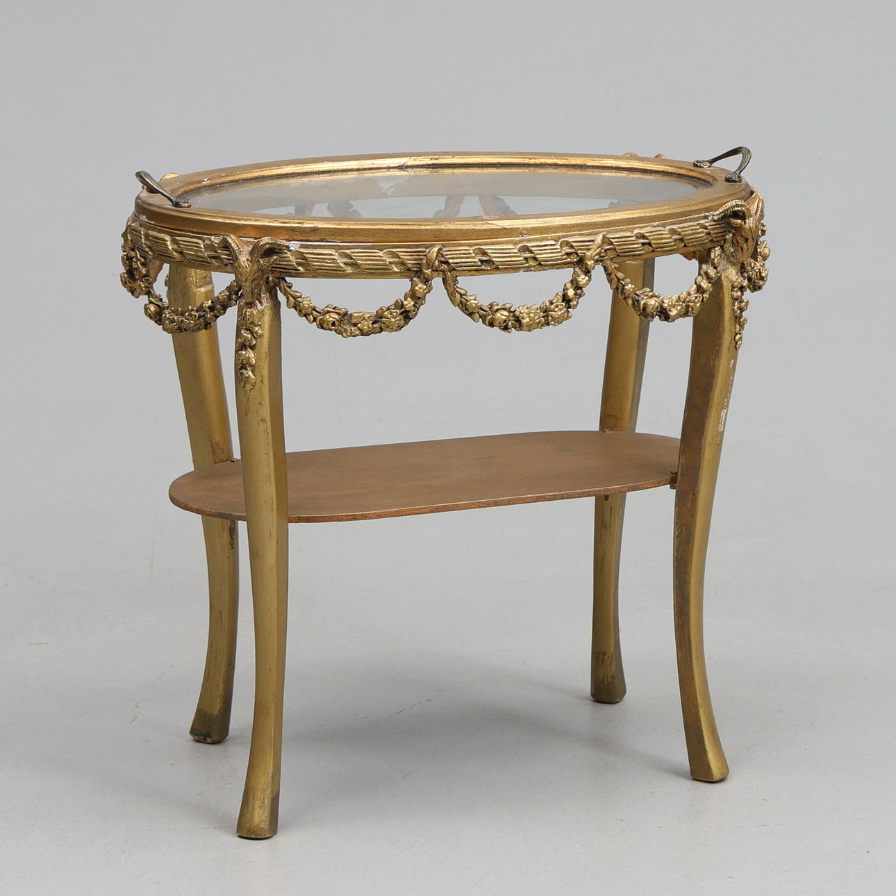 TRAY TABLE, empire-style.