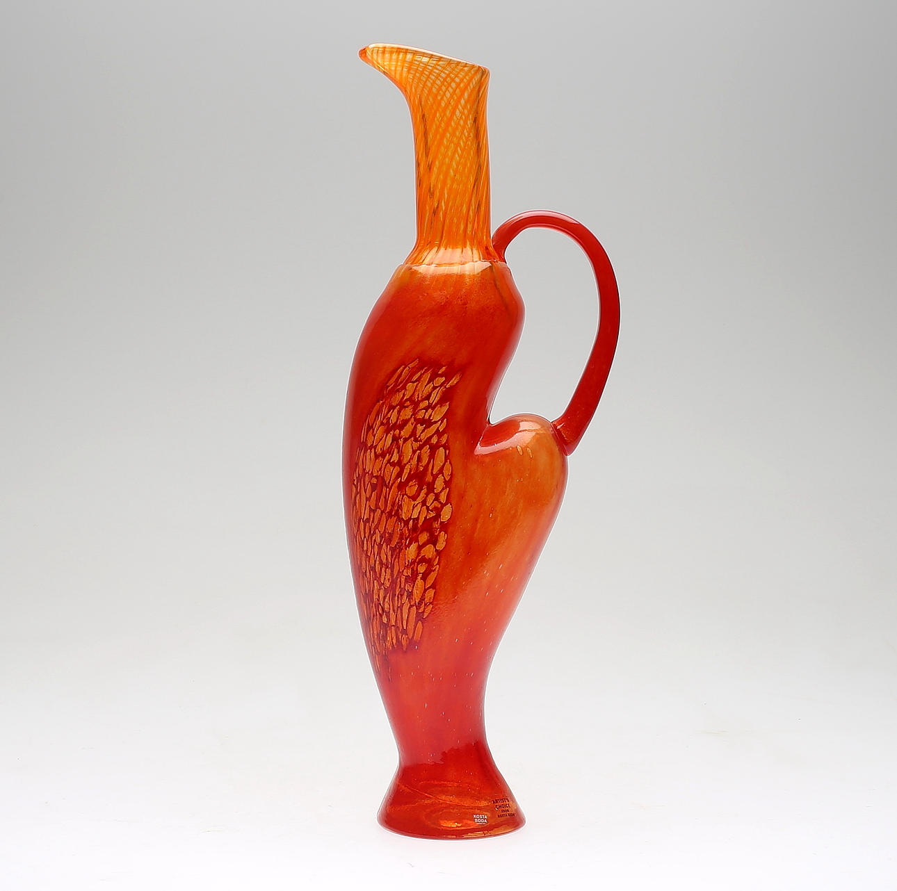 KARAFF, glas, Kjell Engman, Kosta Boda.