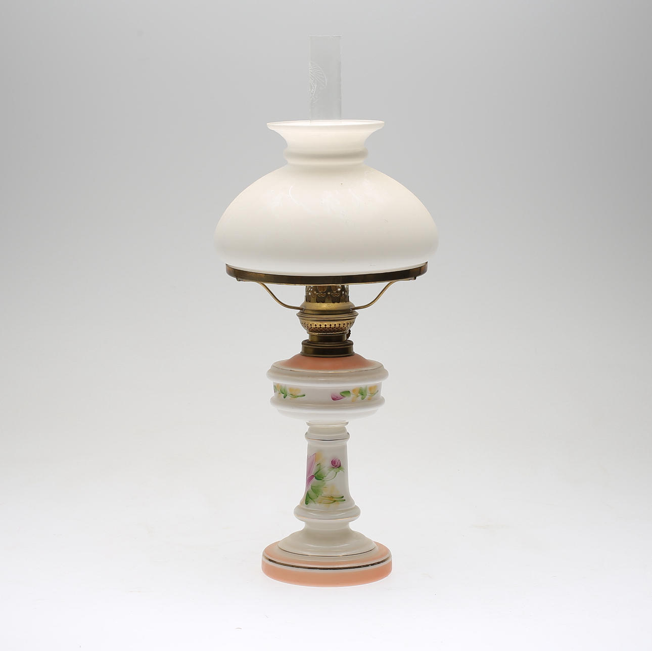 BORDSFOTOGENLAMPA, glas, 1900-talets första hälft.