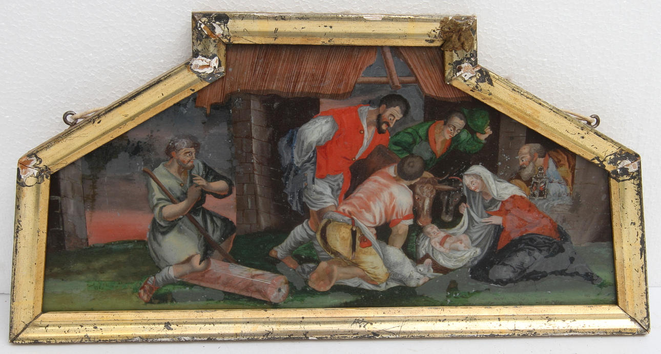 GLASMÅLNING, 1800-tal.