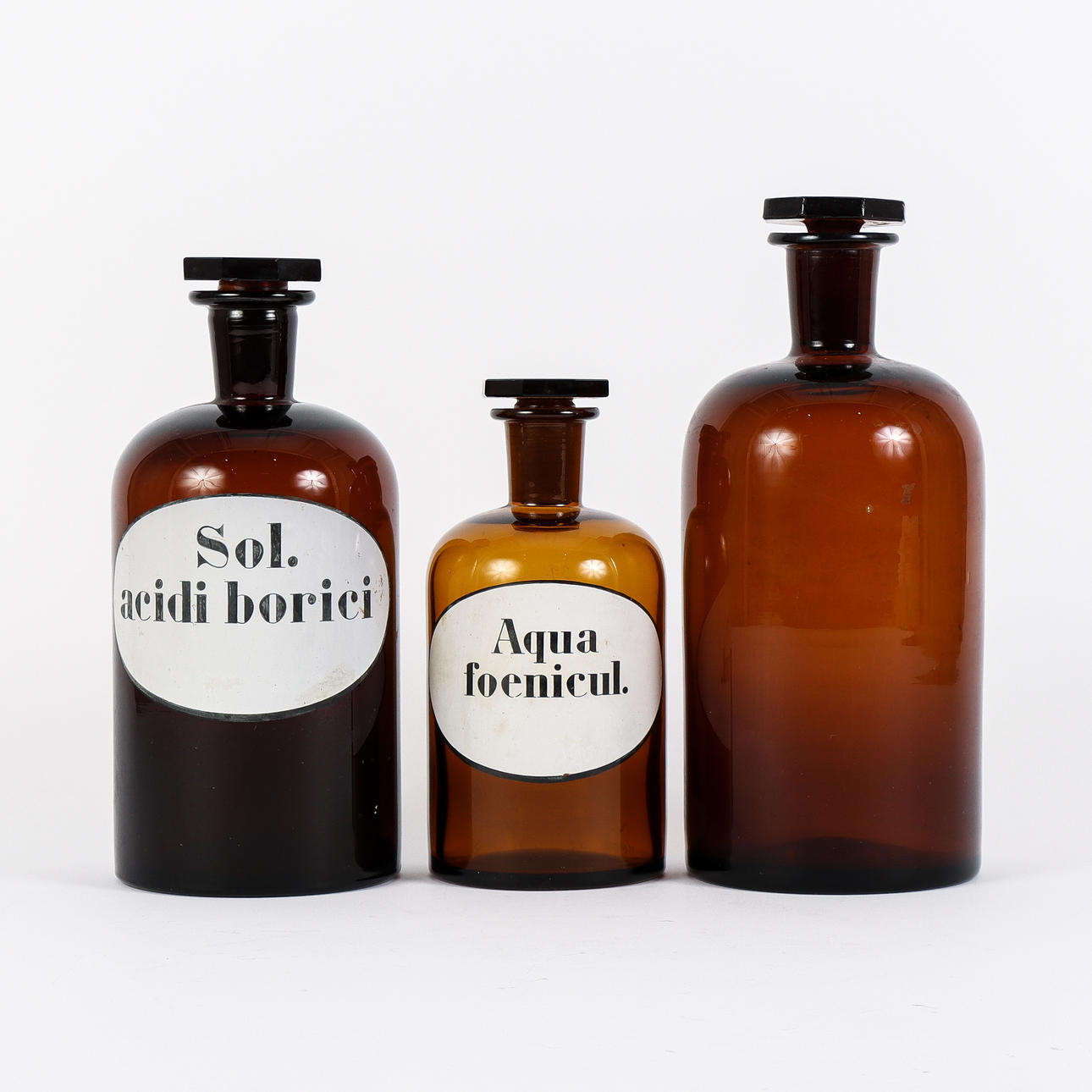 APOTEKFLASKER 3 stk.