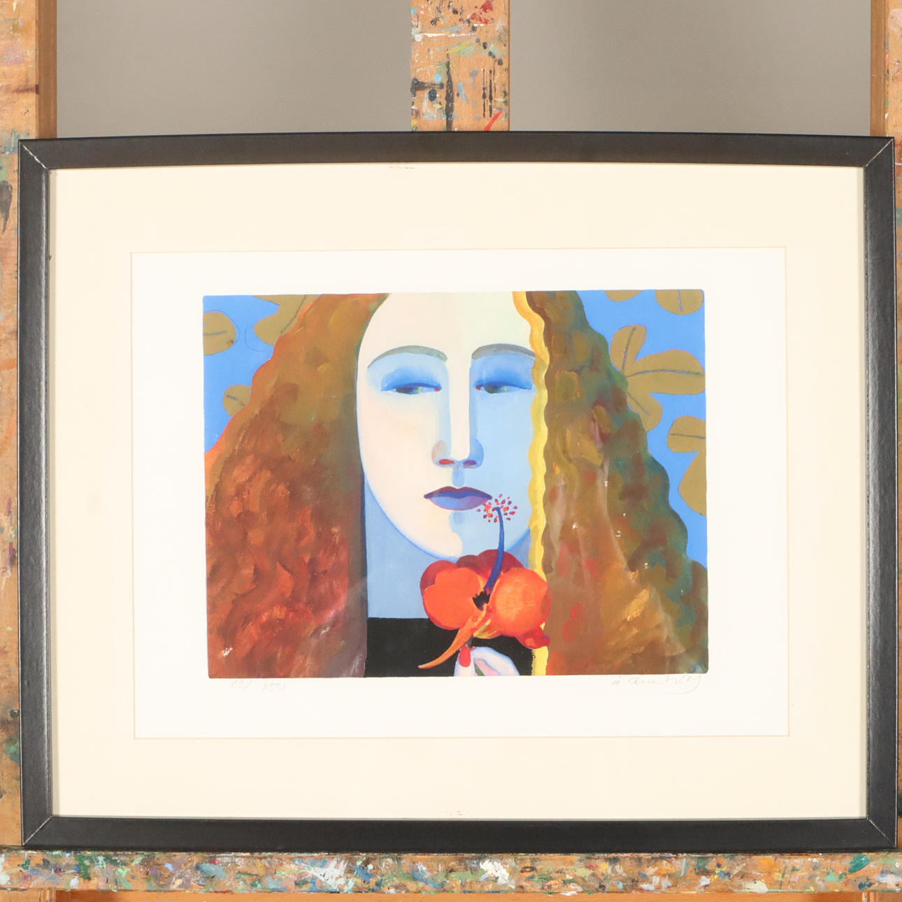 ÅKE ARENHILL. LITHOGRAPHY, signed and numbered.