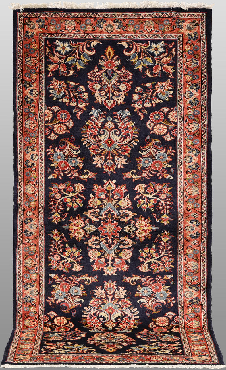 ORIENT RUGS. Saruk Fine gallery model, 190x86 cm.