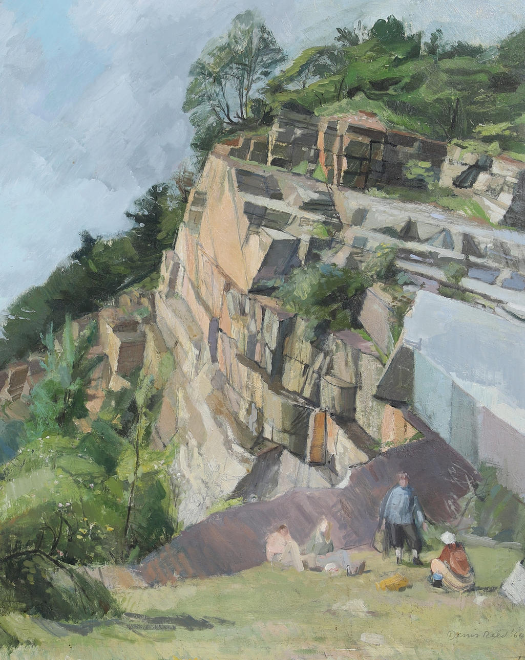 DENIS WILLIAM REED ARCA RWA (1917–1979). ST VINCENT'S ROCK, CLIFTON ...