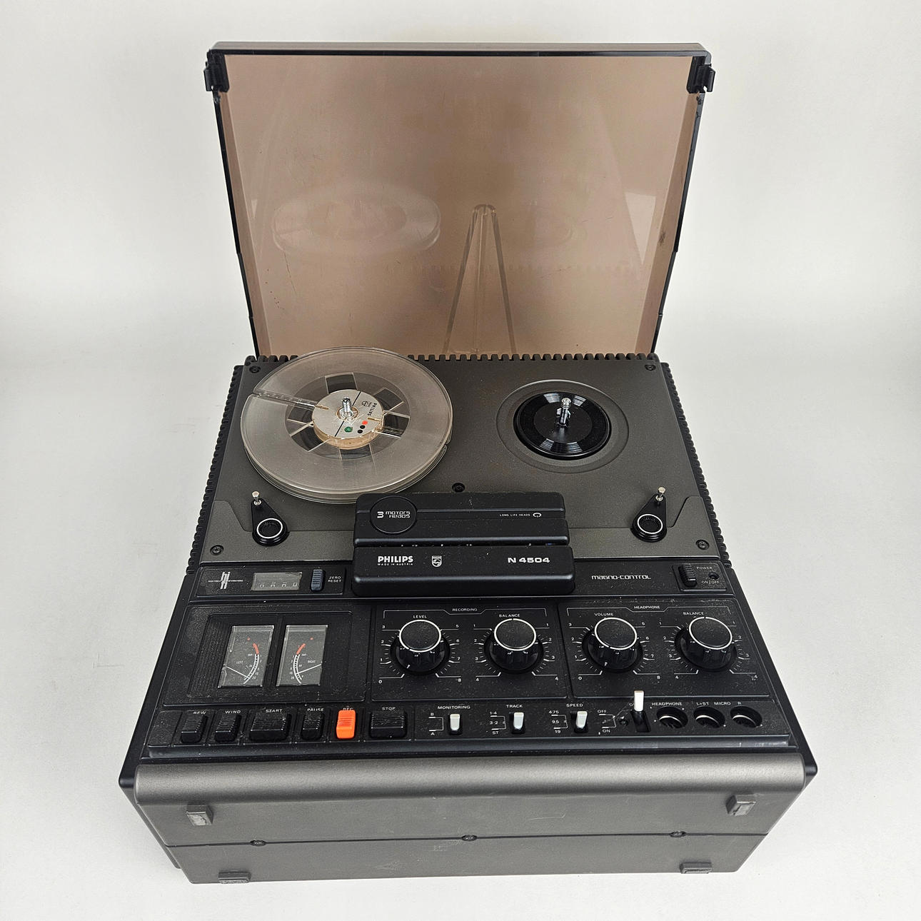 ROLLER TAPE RECORDER, Philips N 4504, Austria.