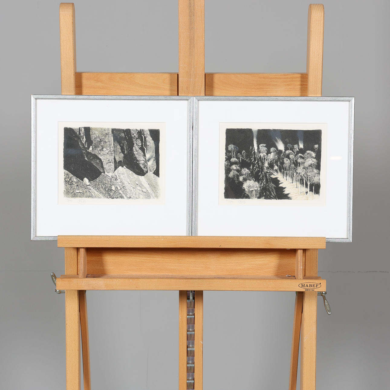 ROJ FRIBERG. LITHOGRAPHS, 2 pieces, signed, dated 83, numbered.