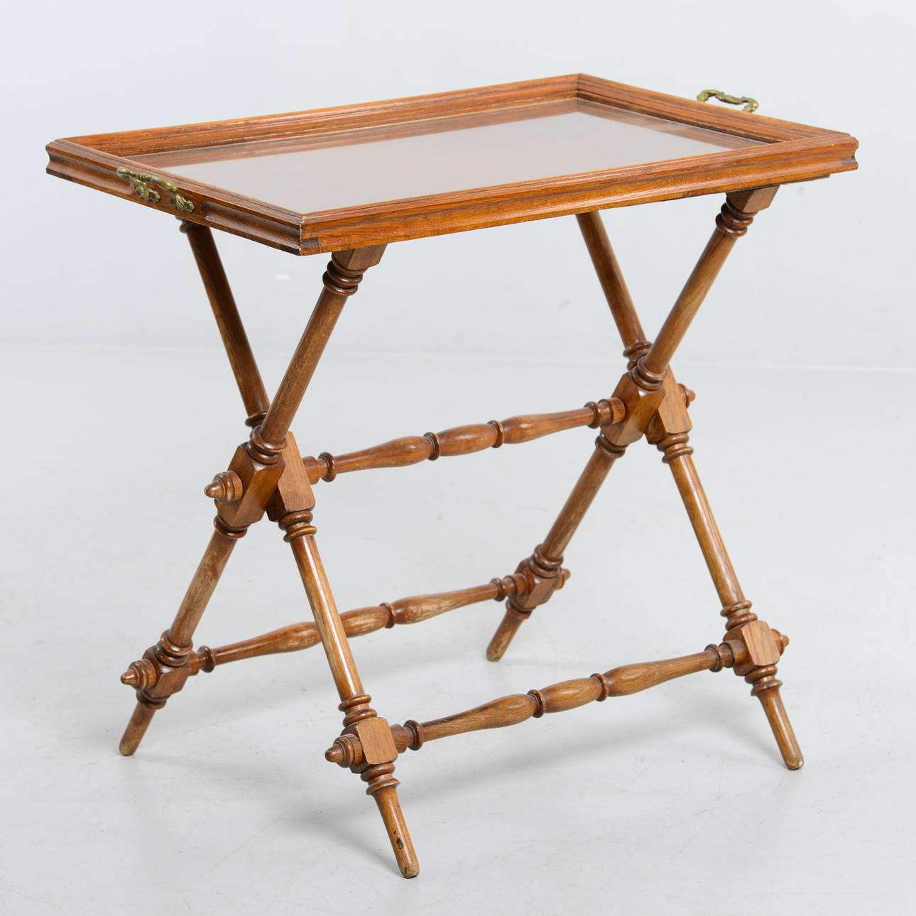 A Renaissance style tray table, early 20th century.