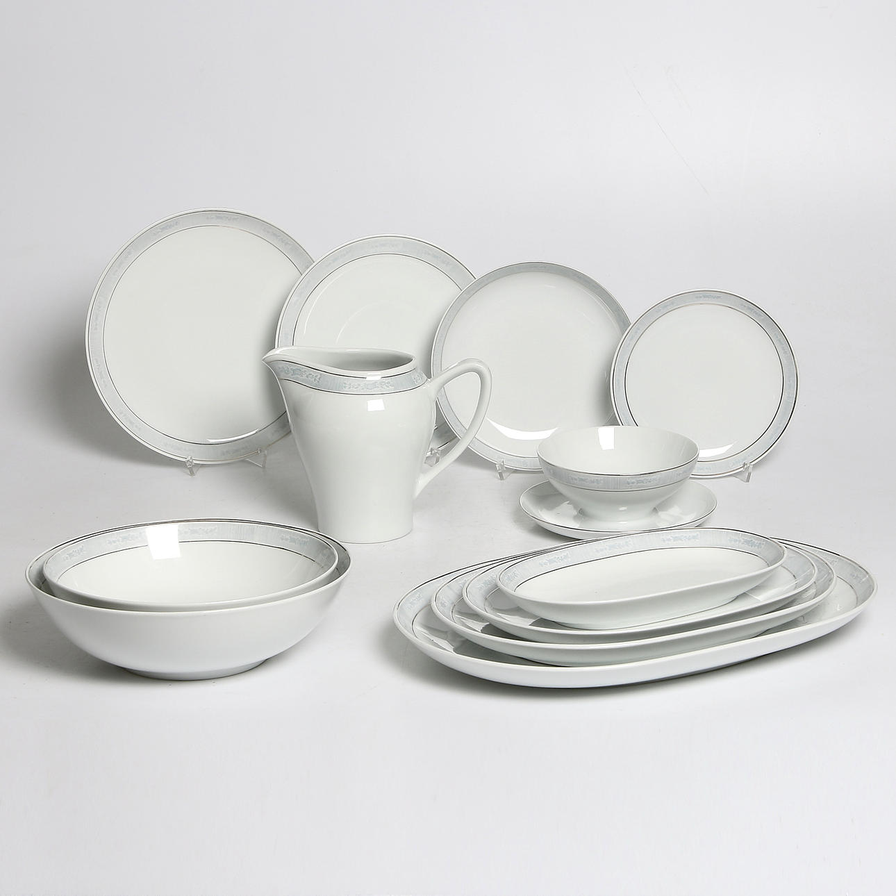 MATSERVIS, 45 delar, porslin, Karlskrona/Upsala Ekeby.