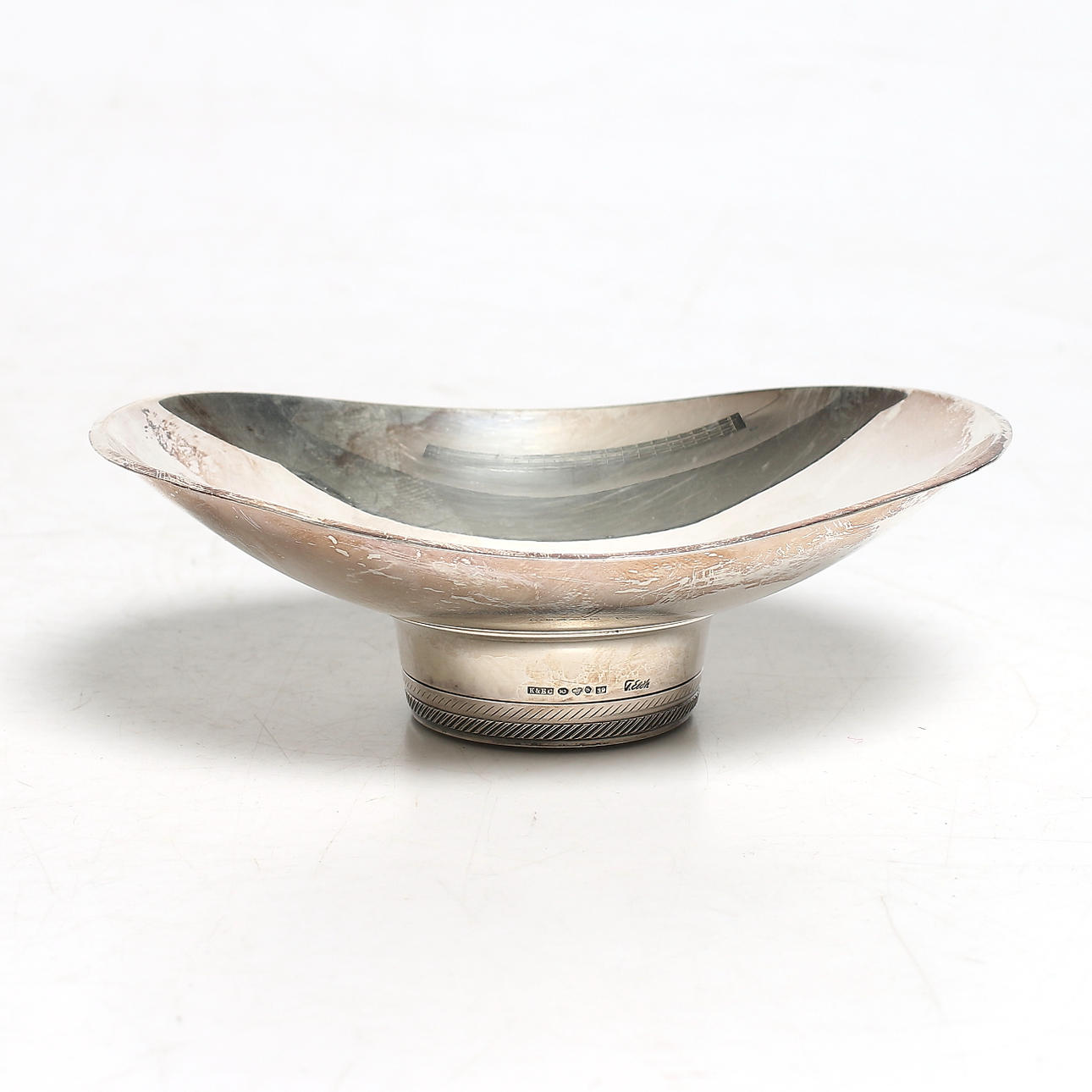 SKÅL, silver, Tore Eldh, 1968. Vikt 110 gram.