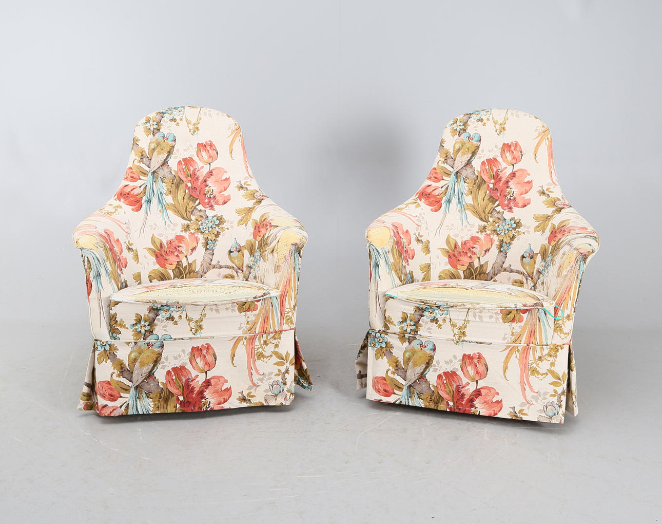 FÅTÖLJER, 1 par, "Lilla Eva", Triva, Kerstin Hörlin-Holmquist, NK, 1900-talets andra hälft.