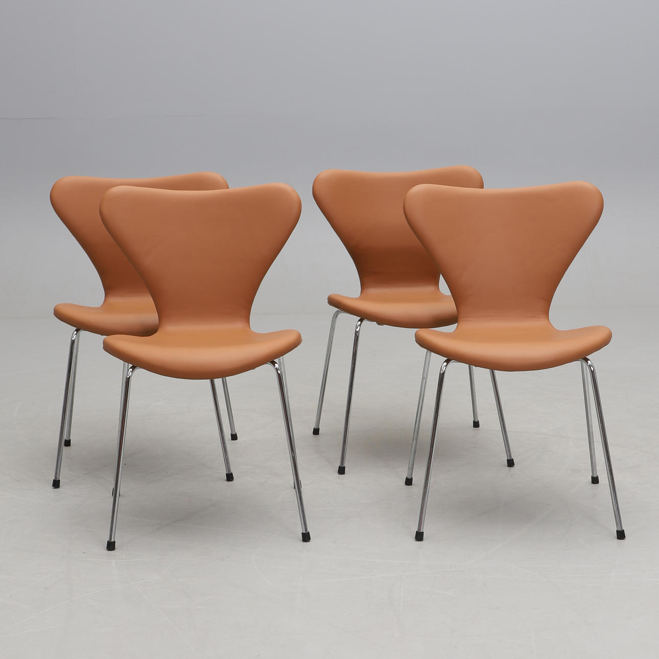 FRITZ Hansen, stol, 4 stk. „Sjuan“.