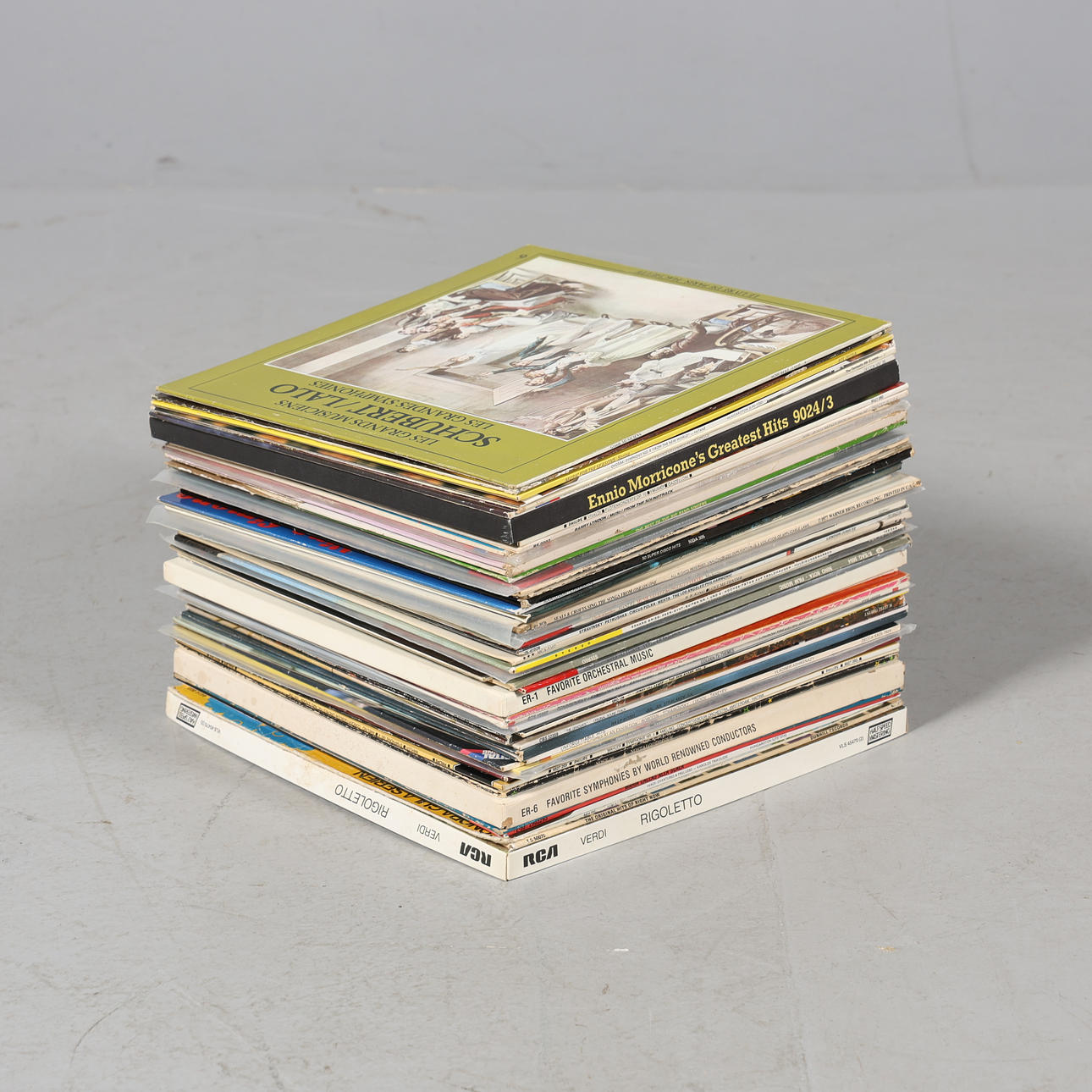 VINYL DISCS 58 pieces.