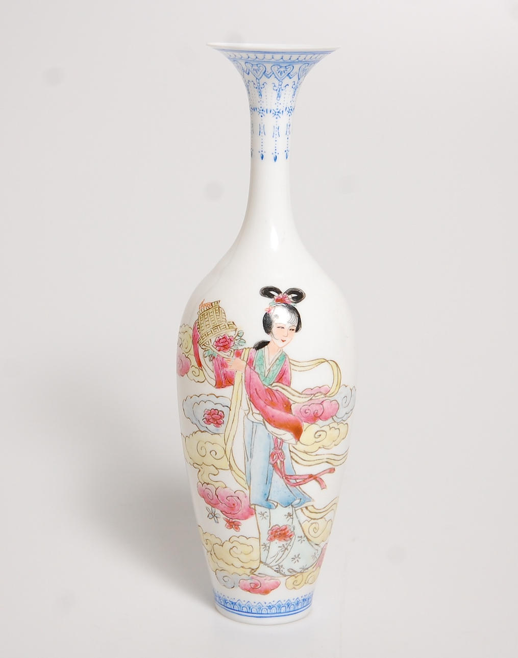 VAS, S.k. äggskal Kina 1900-tal.