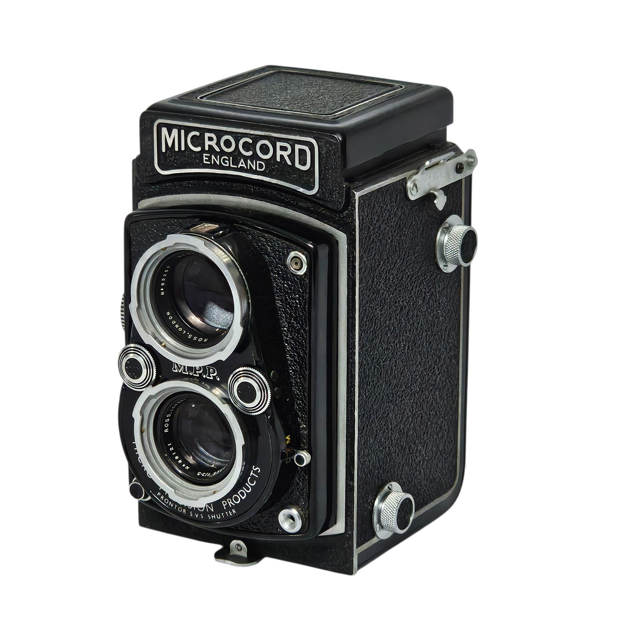 Microcord England. Cinema camera.