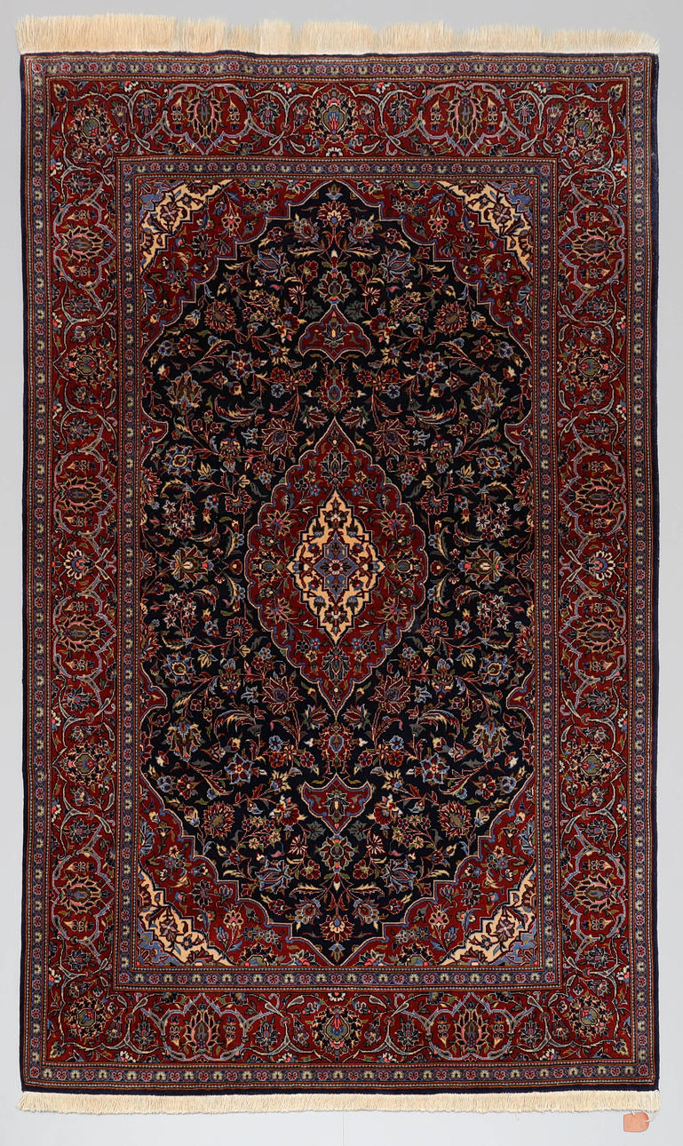 CARPET, wool & cotton, Old Keshan, 135x212cm, Persian.