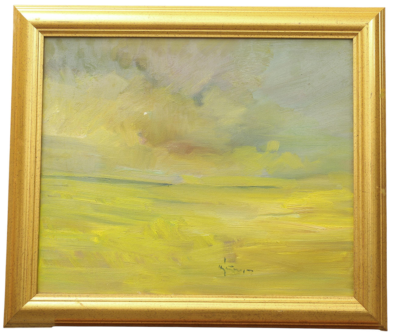 BO ERIKSSON. olie på lærred, „Löderup“, signeret.