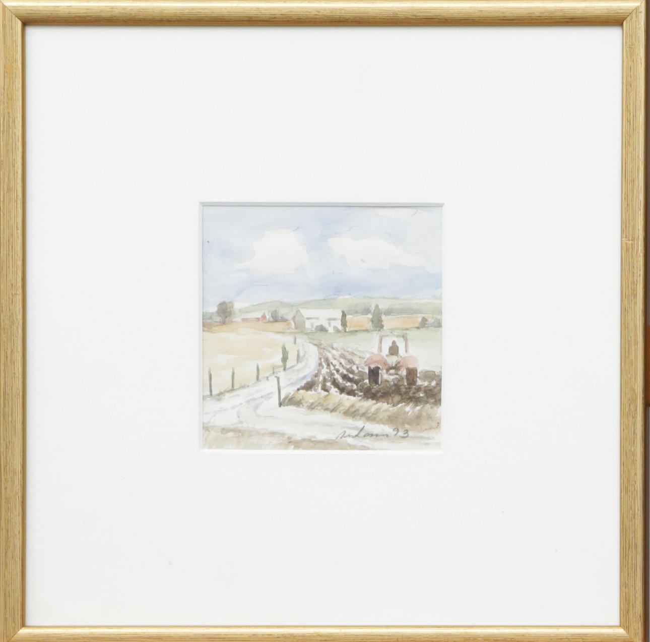 ARNE LARSSON. WATERCOLOUR, on paper, signed.