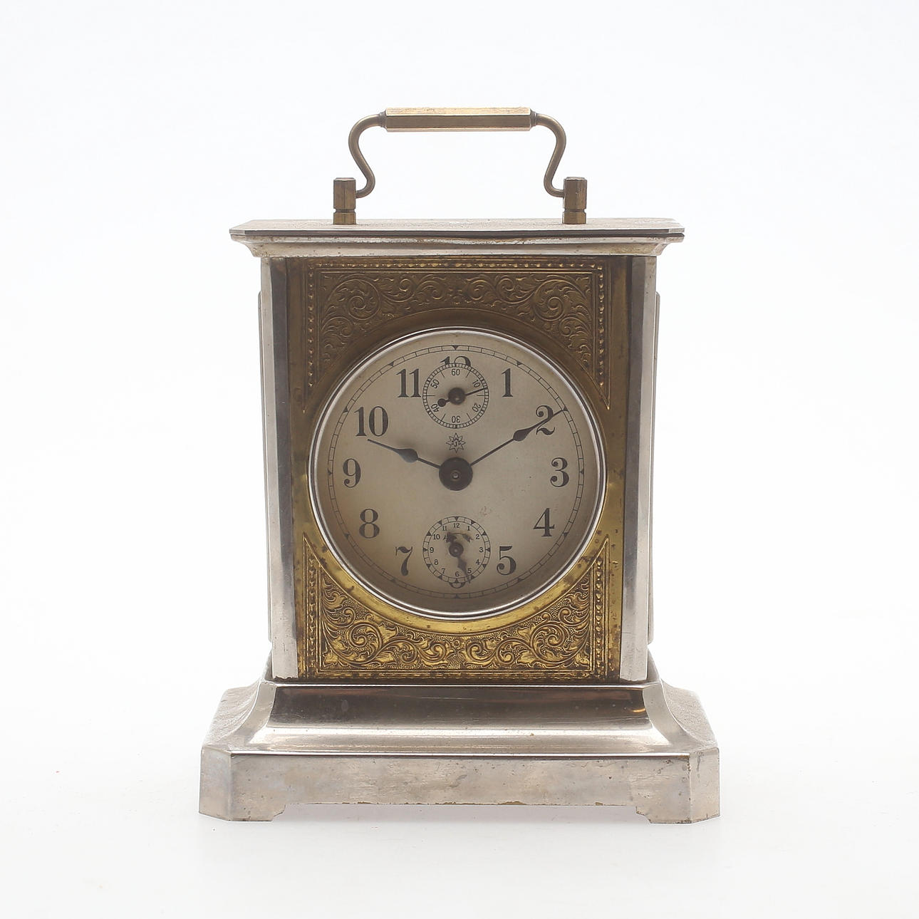 BORDSUR, metall/glas, Junghans, 1900-tal.