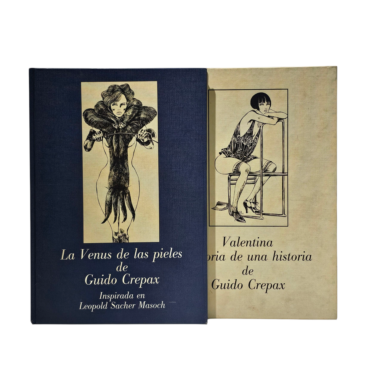 GUIDO CREPAX. Two comics: The Venus of the Fur and Valentina. The