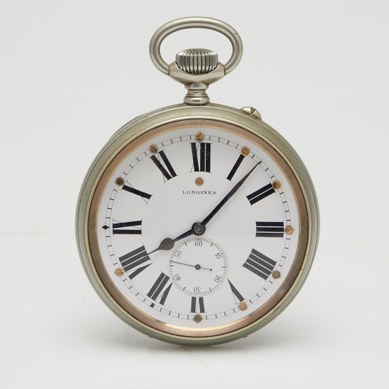 Longines men's pocket watch Avance Retard. Clocks & Watches - Pocket ...