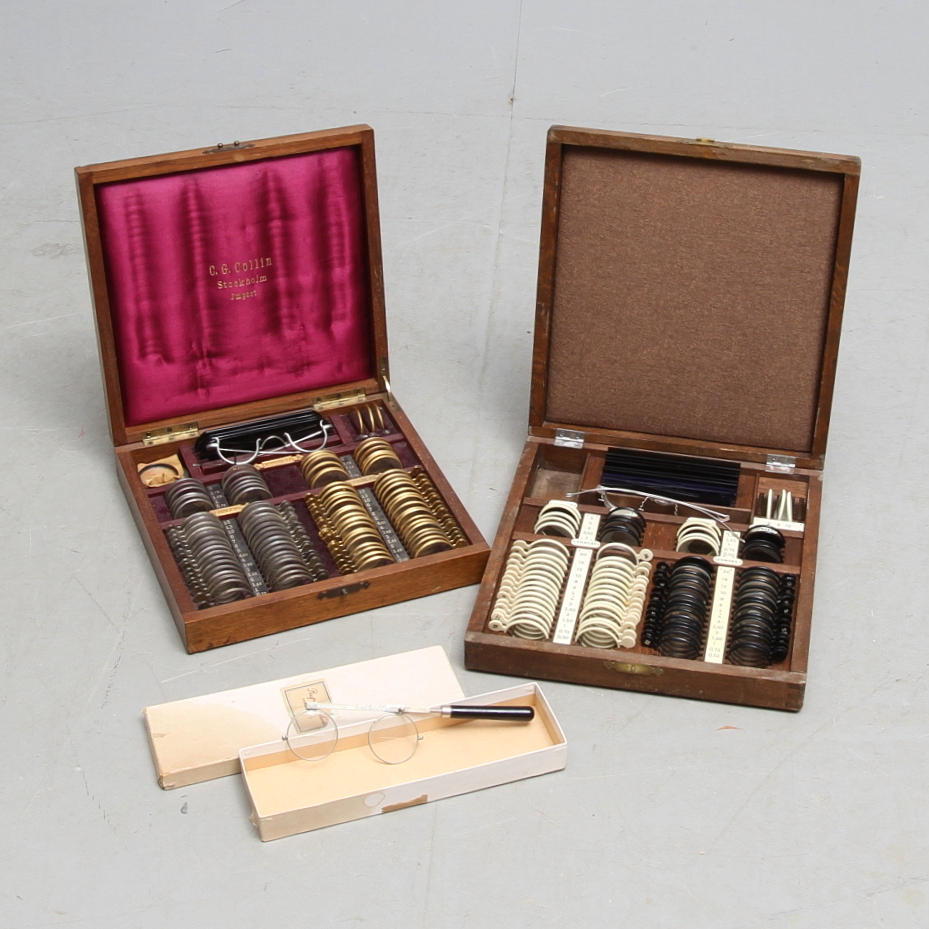 OPTIKERINSTRUMENT, tidigt 1900-tal.