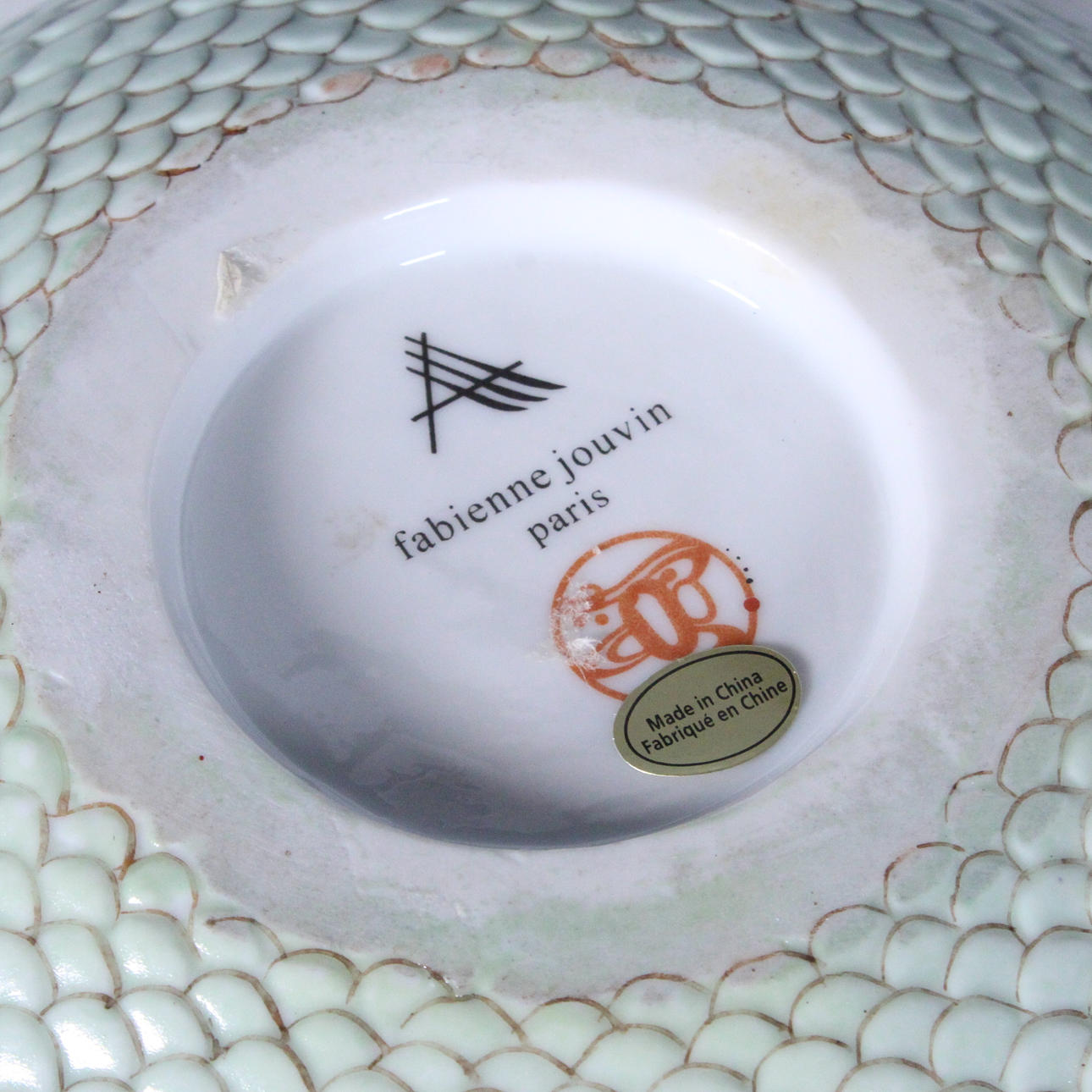 FABIENNE JOUVIN. Porcelain lid box, Paris. Ceramics & Porcelain