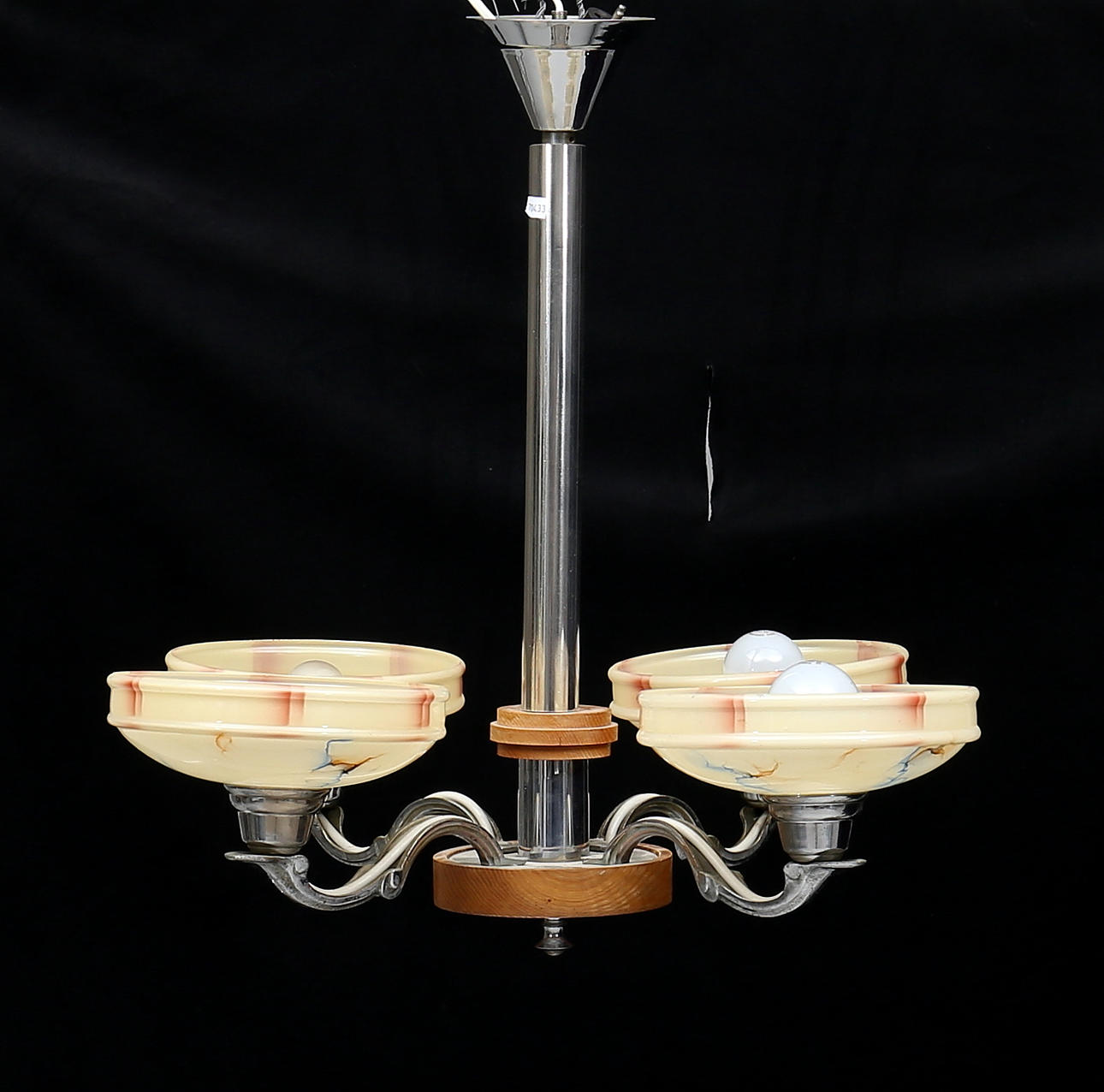 TAKLAMPA, Art Deco, 1920-/30-tal.