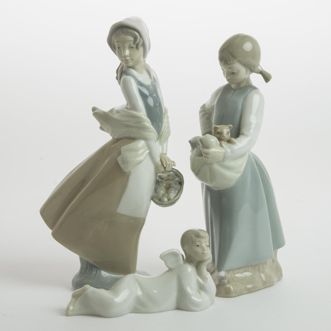 FIGURINER, 3 stycken, Nao, Spanien.