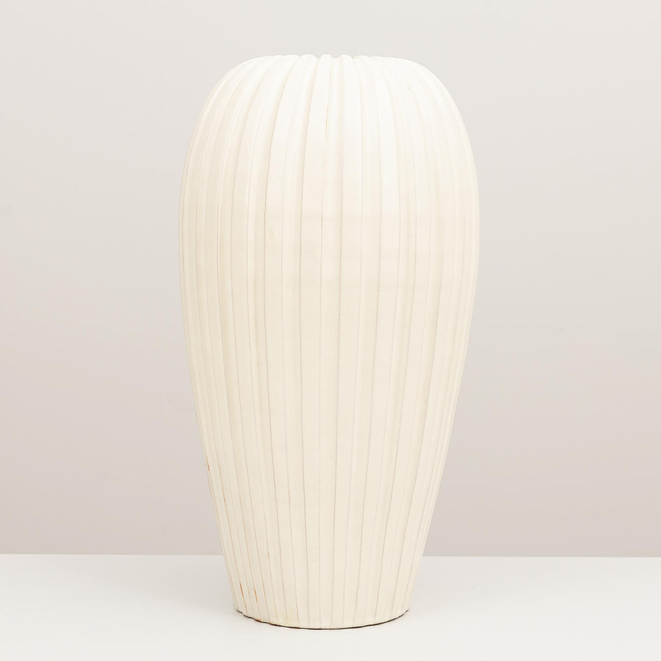 VICKE LINDSTRAND. Floor vase/Lampfod, no 14, ceramic, Upsala Ekeby.