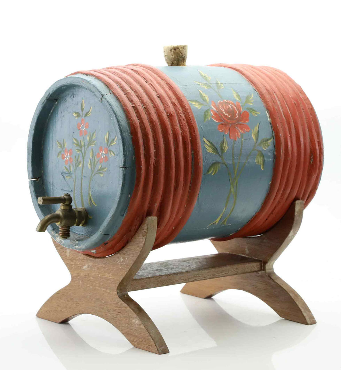 TUNNA MED TAPP, allmoge, kurbitsmåleri.