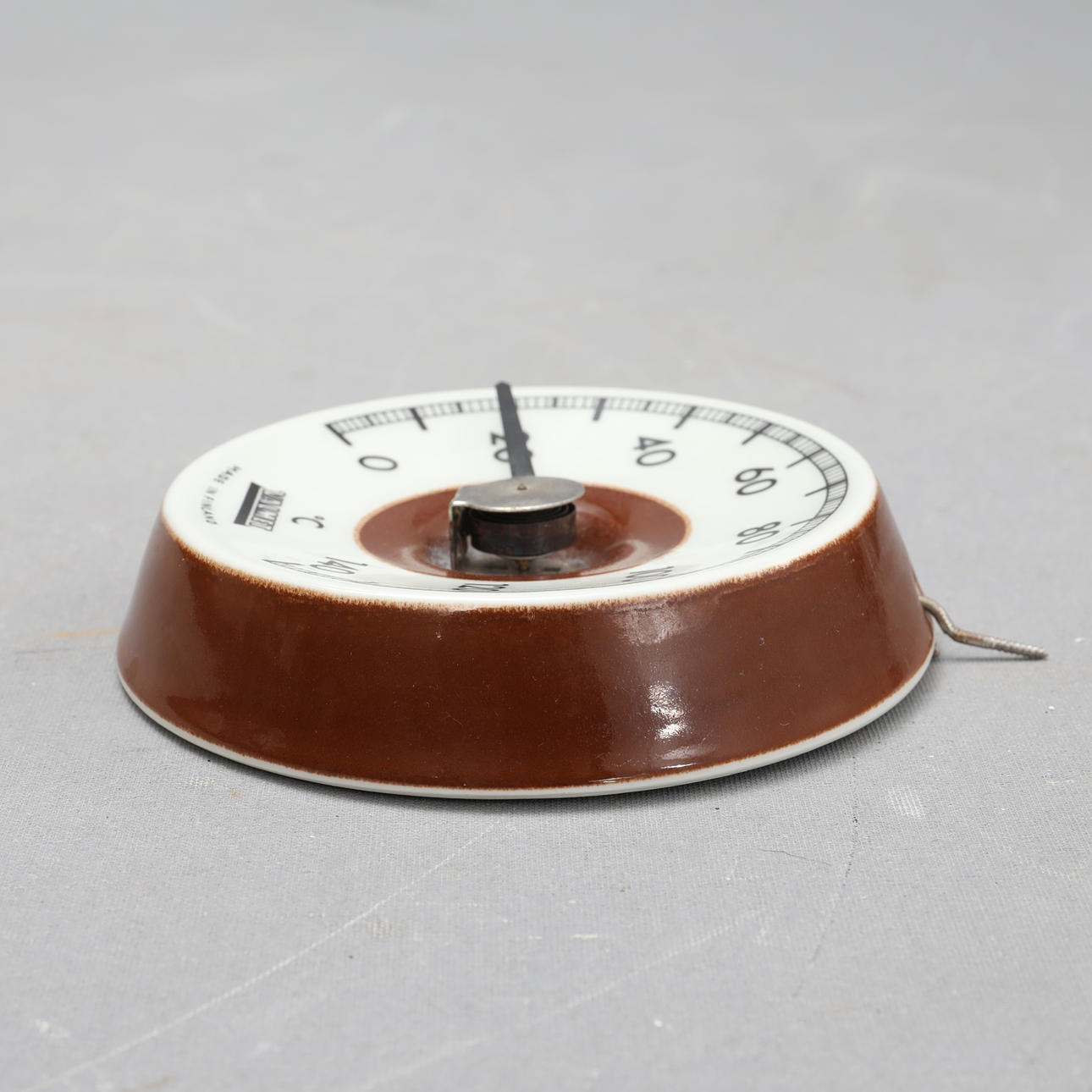 フィンランド VALMET サウナ温度計 アンティーク A porcelain thermometer, Valmet Sauna thermometer, Finnish design